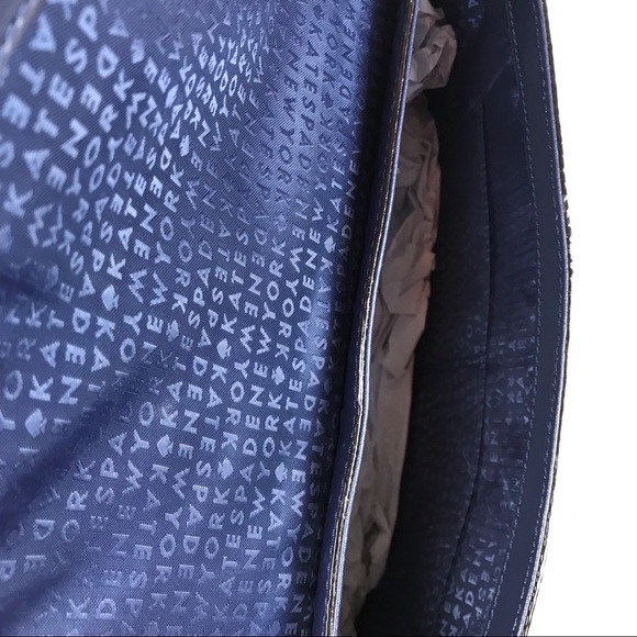 Kate Spade A La Vita Ostrich Leena Shoulder Bag - Picture 7 of 8